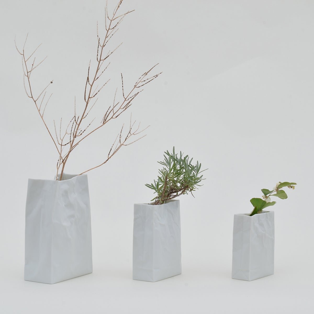 工芸品  Pampula vase 290mm WATERPROOF PAPER VASE — Uashmama